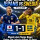 Cuplikan Gol Jepang vs Swedia 26 Juni 2026: Maeda dan Elanga Bawa Kedua Tim Lolos ke Babak 32 Besar