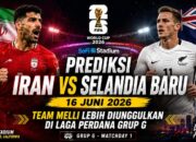 Prediksi Iran vs Selandia Baru 16 Juni 2026: Team Melli Lebih Diunggulkan di Laga Perdana Grup G