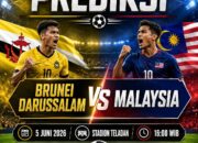 Prediksi Brunei Darussalam vs Malaysia 5 Juni 2026: Harimau Malaya Lebih Diunggulkan