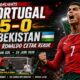 Cuplikan Gol Portugal vs Uzbekistan 24 Juni 2026: Cristiano Ronaldo Cetak Rekor, Portugal Mengamuk 5-0