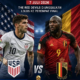 Prediksi Amerika Serikat vs Belgia 7 Juli 2026: The Red Devils Diunggulkan Lolos ke Perempat Final