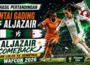 Hasil Pertandingan Pantai Gading vs Aljazair 1-2: Aljazair Comeback dan Lolos ke Semifinal WAFCON 2026