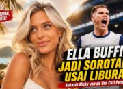 Ella Buffin Jadi Sorotan Usai Liburan, Kekasih Micky van de Ven Curi Perhatian