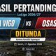 Hasil Pertandingan Celta Vigo vs Osasuna Senin, 17 Agustus 2026: Ditunda karena Kondisi Lapangan