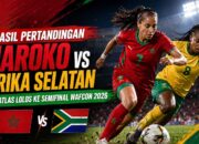 Hasil Pertandingan Maroko vs Afrika Selatan 2-1: Singa Atlas Lolos ke Semifinal WAFCON 2026