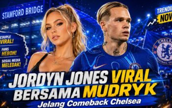 Jordyn Jones Viral Bersama Mykhailo Mudryk Jelang Comeback Chelsea