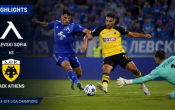 Cuplikan Gol Levski Sofia vs AEK Athens 0-0, 19 Agustus 2026: Duel Ketat Tanpa Gol di Play-off Liga Champions