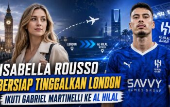 Isabella Rousso Bersiap Tinggalkan London, Ikuti Gabriel Martinelli ke Al Hilal