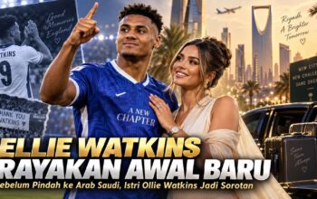 Ellie Watkins Rayakan Awal Baru Sebelum Pindah ke Arab Saudi, Istri Ollie Watkins Jadi Sorotan