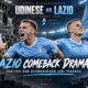 Hasil Pertandingan Udinese vs Lazio 8 September 2026: Lazio Comeback 2-1, Frattesi dan Gudmundsson Jadi Penentu